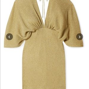 COPY - Gold ROTATE by Birger Christensen dress